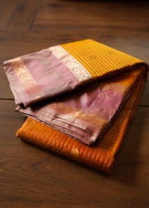 Antique Gold Pure Kanchipuram handloom saree