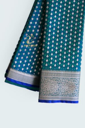 Blue Venkata Silk