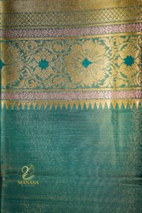 Blue Tissue Silk