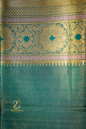 Blue Tissue Silk