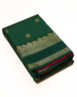Green Pure Kanchipuram Handloom
