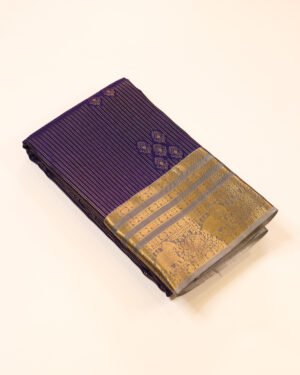 Royal Blue Silk Saree