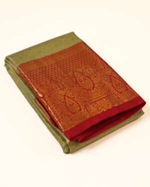 Sage Green Tissue Brocade