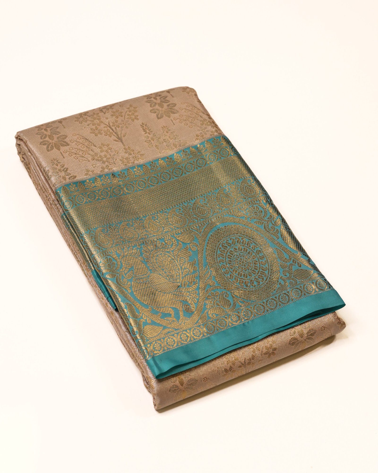 Champagne Gold Brocade Tissue