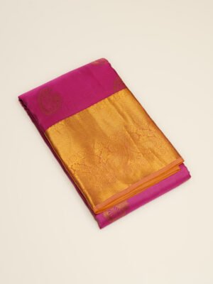 Rani Pink Pure Kanchipuram Saree