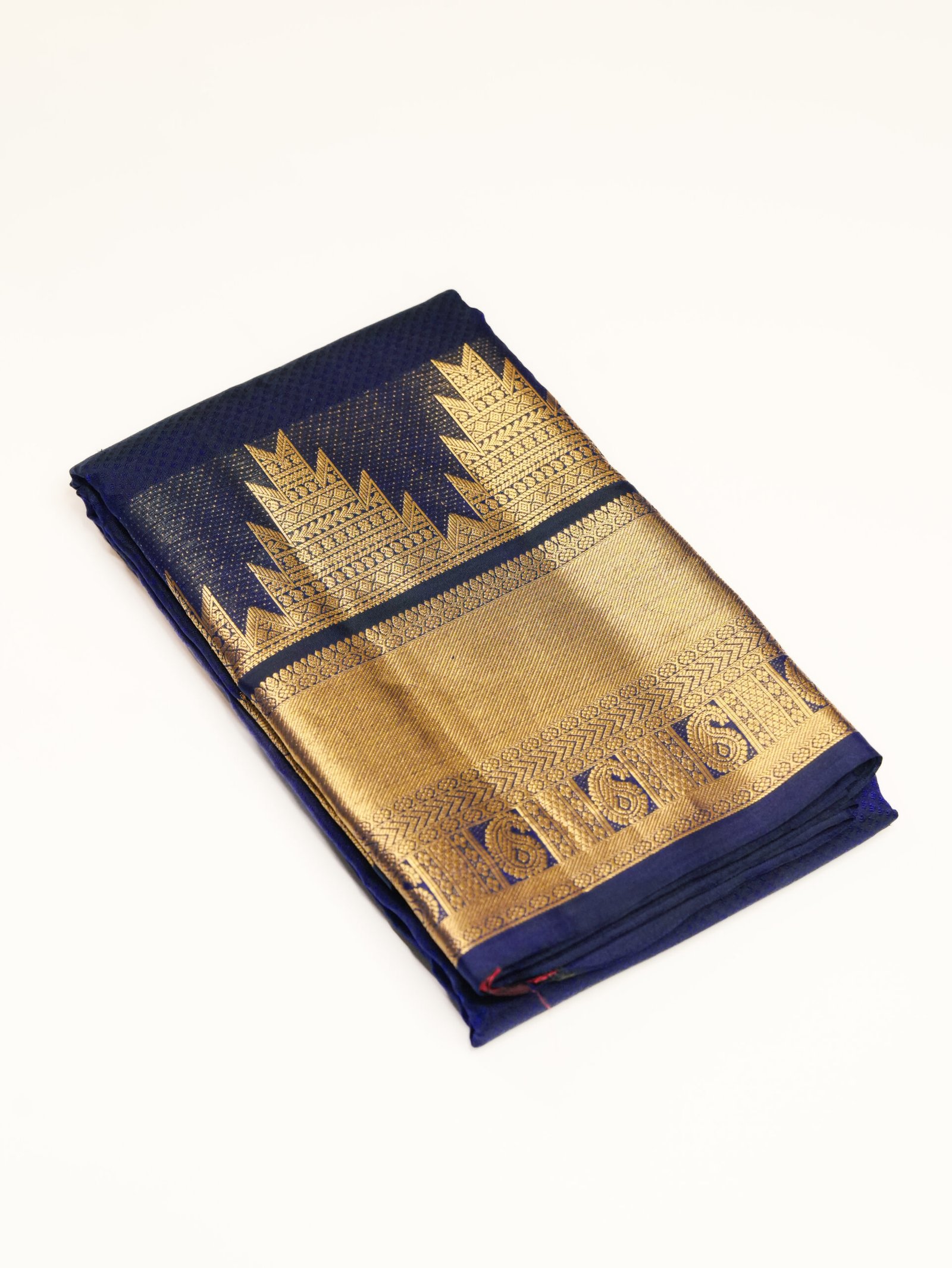 Navy Blue Soft Silk Saree