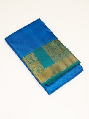 Royal Blue Soft Silk Saree