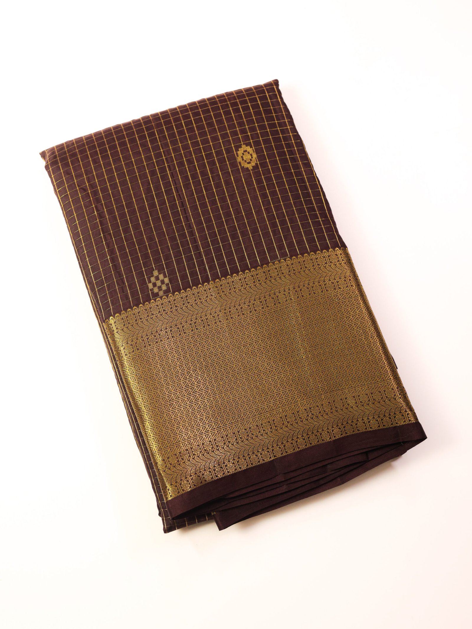Deep Maroon Pure Kanchipuram Saree
