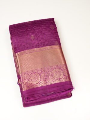 Royal Magenta Pure Kanchipuram Saree