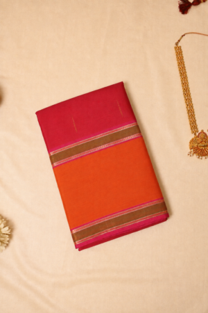 Red Pure Handloom Kanchipuram Silk Saree