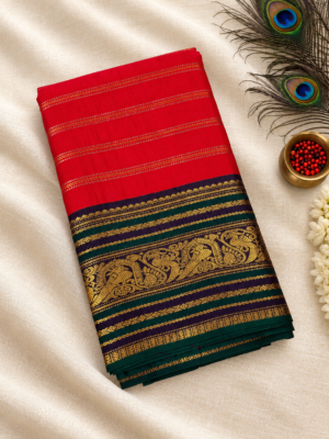 Red Avanthika Pattu