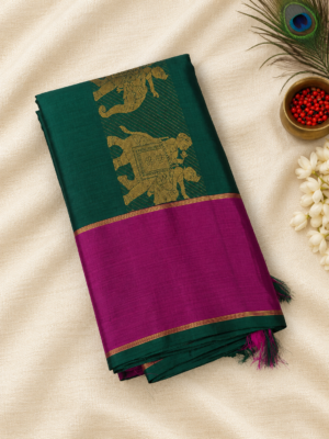 Green Avanthika Pattu